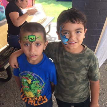 FAB Party Art - The boys were happy! - Face Painting Near Me FAB Party Art - The boys were happy! - Face Painting Near Me