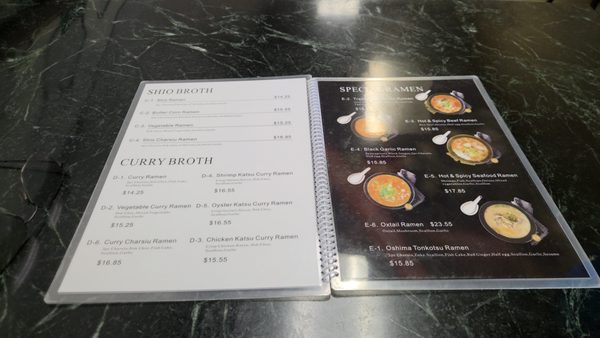 Menu photo 3 Oshima Ramen Honolulu, HI
