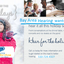 Bay Area Hearing Services - Come in for a complimentary Hearing Evaluation and free trial of our  newest hearing aid technology!