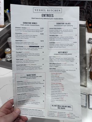 Menu photo 2 Vessel Kitchen Farmington, UT