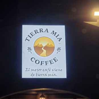Tierra Mia Coffee - Signage - Coffee & Tea Near Me - Long Beach, California