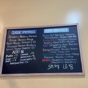 Jessi's Coffee Shop - smoothie menu - Coffee & Tea Near Me - Brooklyn, New York
