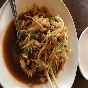Sa Bai Thai Cuisine - Green papaya salad - Thai Near Me - Portland, Oregon Sa Bai Thai Cuisine - Green papaya salad - Thai Near Me - Portland, Oregon