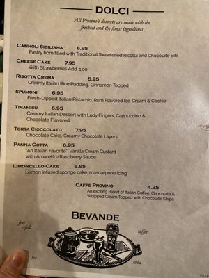 Menu photo 5 Provino's Italian Restaurant Kennesaw, GA Menu photo 5 Provino's Italian Restaurant Kennesaw, GA