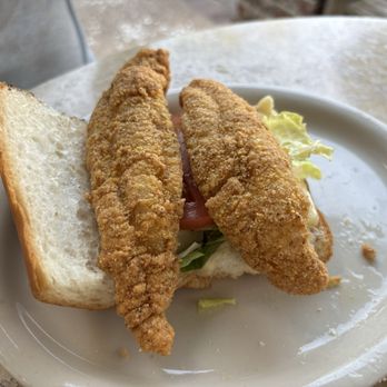 Trapani's Eatery - Catfish po boy - Cafes Near Me - Bay St Louis, Mississippi