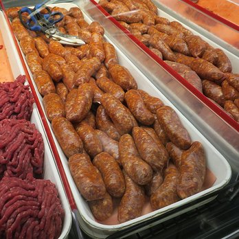 County Square Market - Sausages in the meat section - Seafood Markets Near Me - Vacaville, California County Square Market - Sausages in the meat section - Seafood Markets Near Me - Vacaville, California