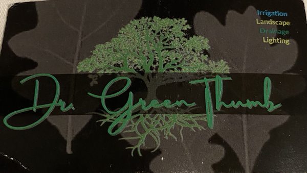 Dr Green Thumb Logo