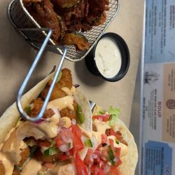 Shrimp tacos amazing