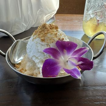 Cilantro Grill - Coconut ice cream- Yum! - Thai Near Me - Cedar Park, Texas Cilantro Grill - Coconut ice cream- Yum! - Thai Near Me - Cedar Park, Texas