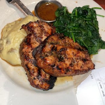 Weber Grill Restaurant - Smoked Pork Chops - Steakhouses Near Me - Indianapolis, Indiana