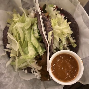 Zentli - Vegetable taco and mushroom taco - Mexican Near Me - Evanston, Illinois