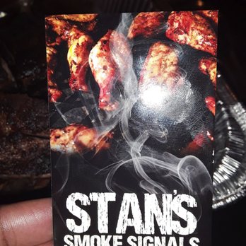 Stan's Smoke Signals Barbecue - Business card - Food Trucks Near Me - Atlanta, Georgia Stan's Smoke Signals Barbecue - Business card - Food Trucks Near Me - Atlanta, Georgia