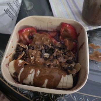 Crack'd Kitchen & Coffee - Peanut butter Acai bowl - Coffee & Tea Near Me - Burlington, Massachusetts Crack'd Kitchen & Coffee - Peanut butter Acai bowl - Coffee & Tea Near Me - Burlington, Massachusetts