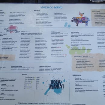 Mex and Co - Menu $19 tostada! - Mexican Near Me - Manly, NSW Mex and Co - Menu $19 tostada! - Mexican Near Me - Manly, NSW