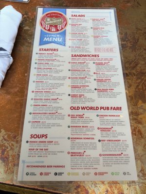 Menu photo 4 Bohemian Brewery Midvale, UT