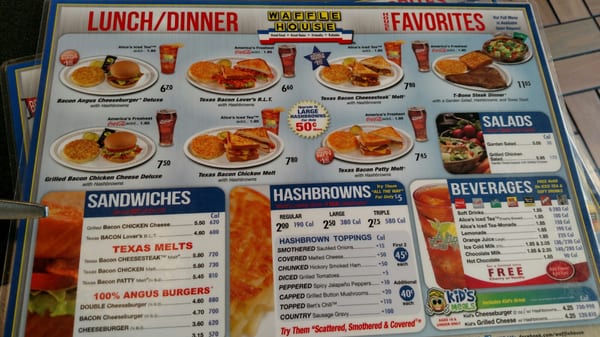 Menu photo 7 Waffle House Harvey, LA Menu photo 7 Waffle House Harvey, LA