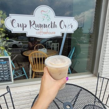 Cup Runneth Over Coffeehouse - Iced Chai latte - Coffee & Tea Near Me - Sweetwater, Tennessee