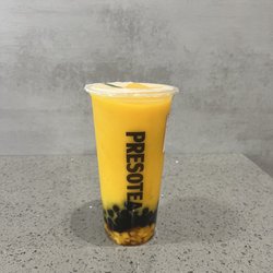 Presotea - Mango Slush w/ Boba