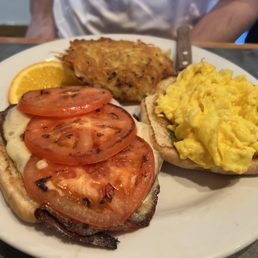 Open-faced Breakfast Sandwich