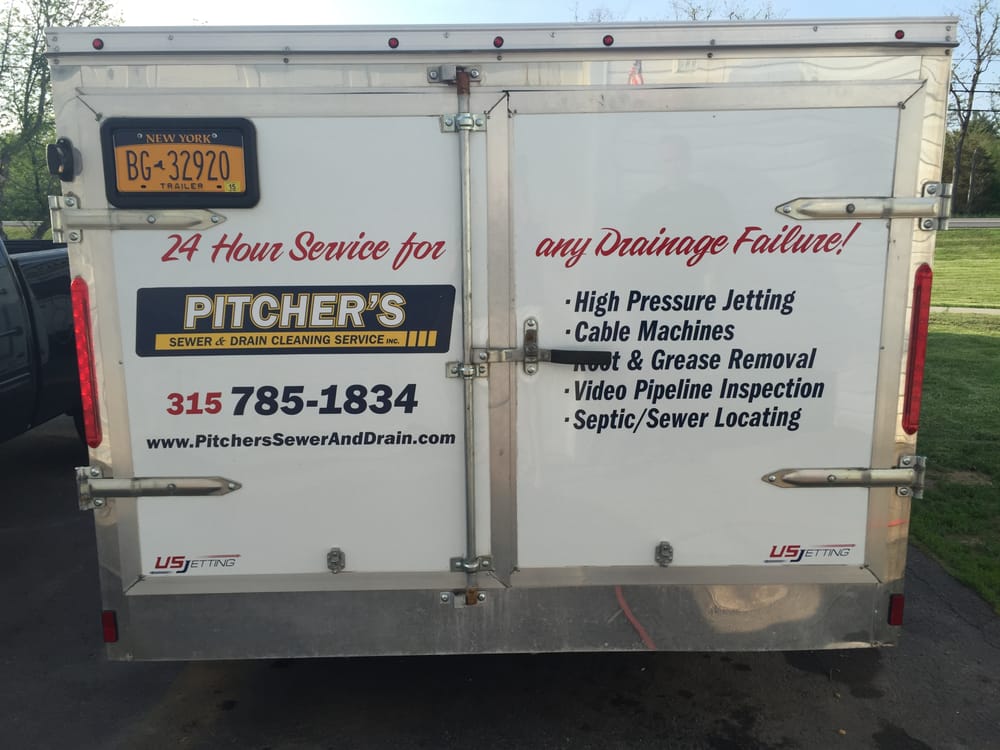 Slide of Pitcher's Sewer & Drain Cleaning Service