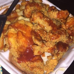 J & J Fish - Catfish Fried Hard W/ Mild Sauce...Is How I Like It