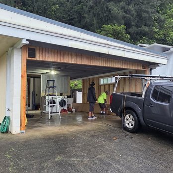 Takase Doors & Service - Framing garage for New door - Garage Door Services Near Me - Honolulu, Hawaii