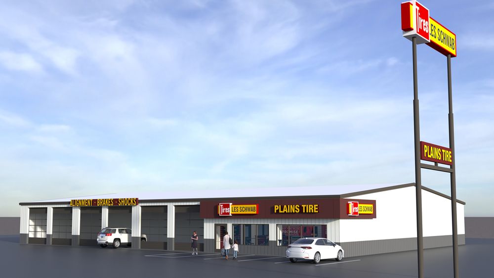LES SCHWAB PLAINS TIRE CENTER Updated October 2024 1174 N Federal