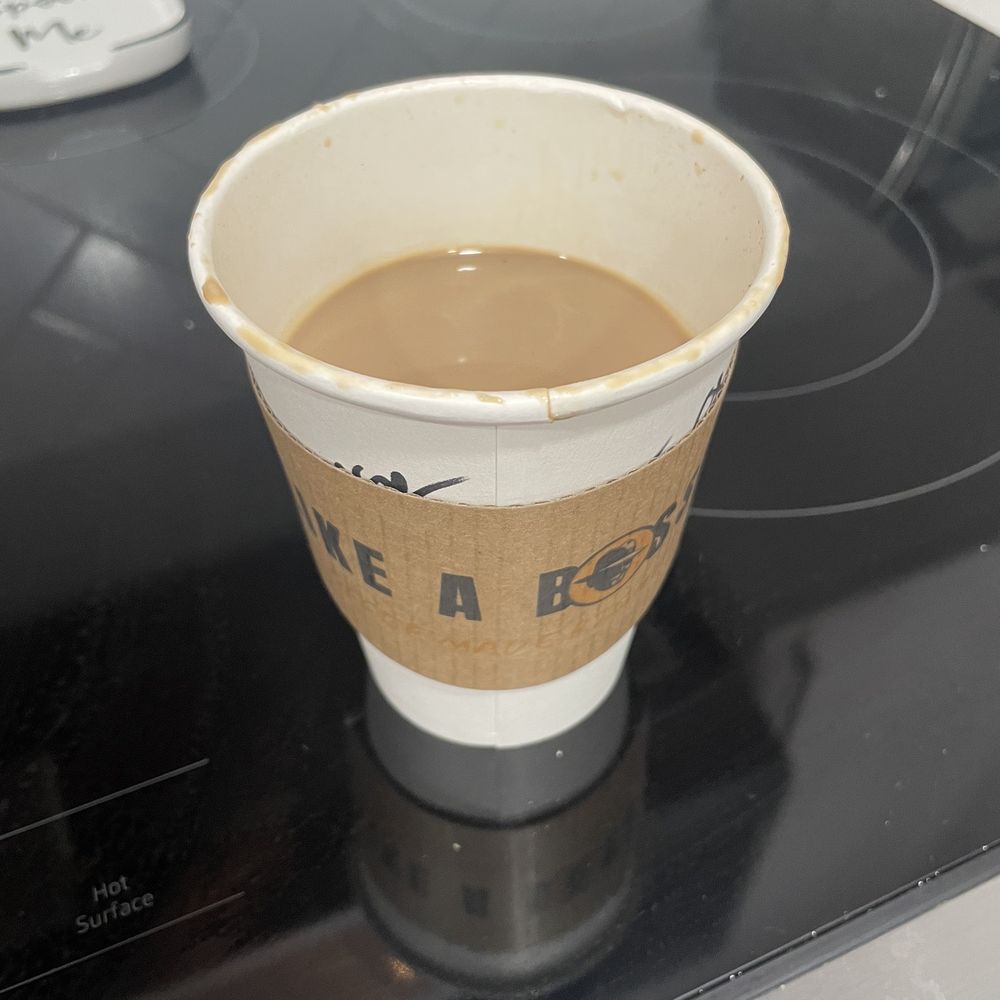 This is how much they put in a small cup of coffee so I guess you should order a medium if you really want a small This is how much they put in a small cup of coffee so I guess you should order a medium if you really want a small 