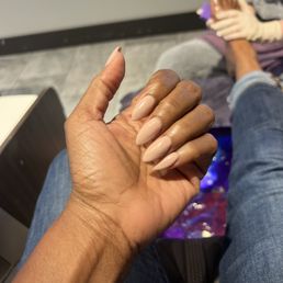 Gel short stiletto Gel short stiletto