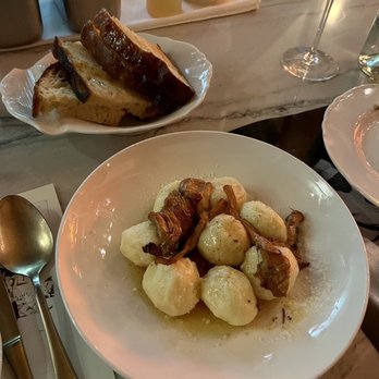 Fiorella - Focaccia in the back and Ricotta Gnocchi w/ Mushrooms - Pasta Shops Near Me - Philadelphia, Pennsylvania Fiorella - Focaccia in the back and Ricotta Gnocchi w/ Mushrooms - Pasta Shops Near Me - Philadelphia, Pennsylvania