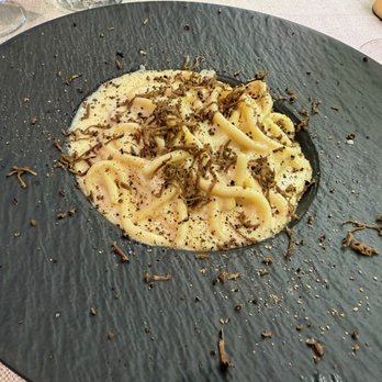 Osteria Caffè Monte Baldo - Bigoli cacio e pepe - Wine Bars Near Me - Verona, VR