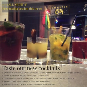 Coaster City - Cocktail Bars Near Me - Brussels, BRU Coaster City - Cocktail Bars Near Me - Brussels, BRU