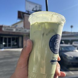 Just a nasty matcha latte Just a nasty matcha latte