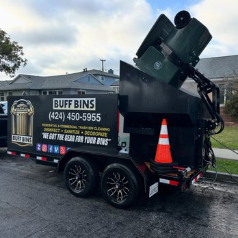 Buff Bins - Trash bin trash can cleaning - Pressure Washers Near Me