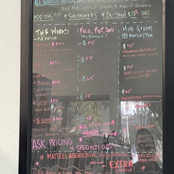 Barks & Bones Boutique - Prices for anyone who needs it and can't get through their phone line - Pet Groomers Near Me - Rancho Cucamonga, California Barks & Bones Boutique - Prices for anyone who needs it and can't get through their phone line - Pet Groomers Near Me - Rancho Cucamonga, California