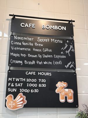 Menu photo 3 Cafe Bombon West Covina, CA