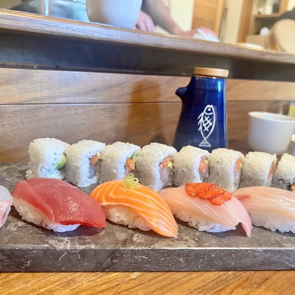 Akira - Nigiri  and another awesome roll - Sushi Bars Near Me - Eugene, Oregon