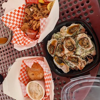 Giovanni's Take Out Express - Our beautiful spread - Seafood Near Me - Morro Bay, California Giovanni's Take Out Express - Our beautiful spread - Seafood Near Me - Morro Bay, California