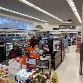 Walgreens - This incredible line that I walk into just about every time I walk in. - Drugstores Near Me - Arlington, Massachusetts
