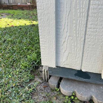 Huntley Home Services - Replacement of wood that was rotted on the shed - Handyman Near Me - Gonzales, Louisiana