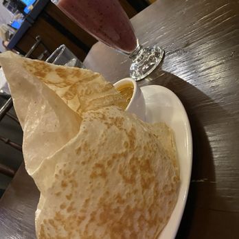 Nyonya - 1. Roti Canai 23. Blueberry and Strawberry Drink - Malaysian Near Me - New York, New York Nyonya - 1. Roti Canai 23. Blueberry and Strawberry Drink - Malaysian Near Me - New York, New York