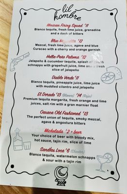 Menu photo 2 Lil Hombre Wake Forest, NC