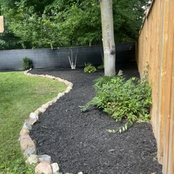 WYKO Landscaping - After mulch/weed mats are in place
