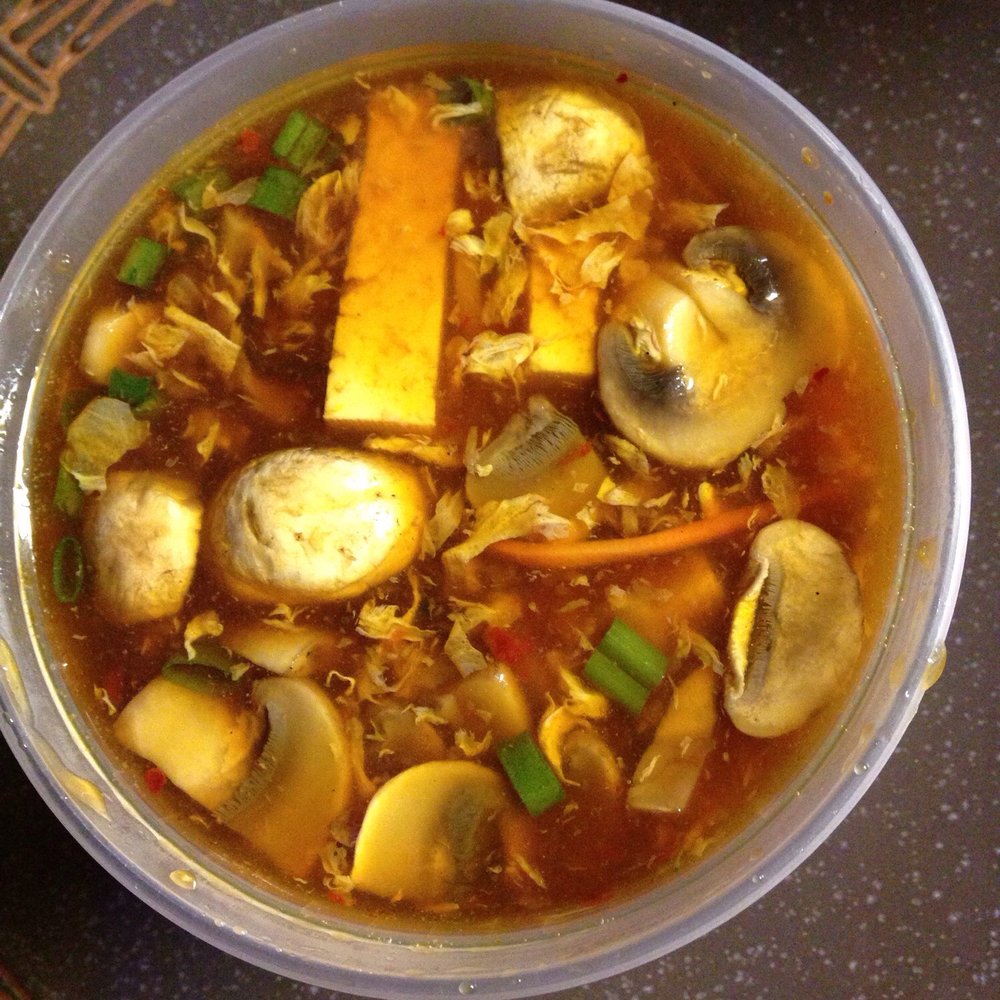 Panda House - Hot and sour soup -- lot's of fresh ingredients! - Chinese Near Me - Johnson City, Tennessee Panda House - Hot and sour soup -- lot's of fresh ingredients! - Chinese Near Me - Johnson City, Tennessee