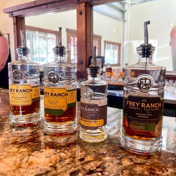 Frey Ranch Farmers + Distillers - The whiskeys we tasted - Distilleries Near Me - Fallon, Nevada