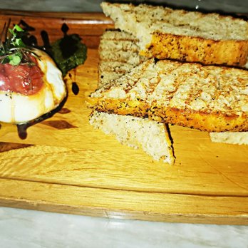Black Rail Kitchen + Bar - Burrata & Focaccia - Mediterranean Near Me - Carlsbad, California
