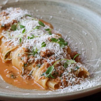 Yolan - Pappardelle // White Bolognese, Parmigiano-Reggiano - Italian Near Me - Nashville, Tennessee Yolan - Pappardelle // White Bolognese, Parmigiano-Reggiano - Italian Near Me - Nashville, Tennessee