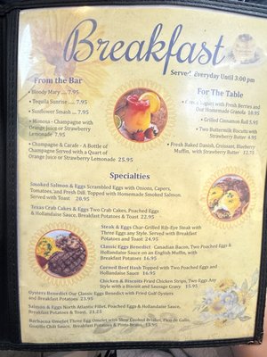 Menu photo 2 The Sunflower Bakery & Cafe Galveston, TX