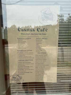Menu photo 1 Casitas Cafe Ruidoso, NM