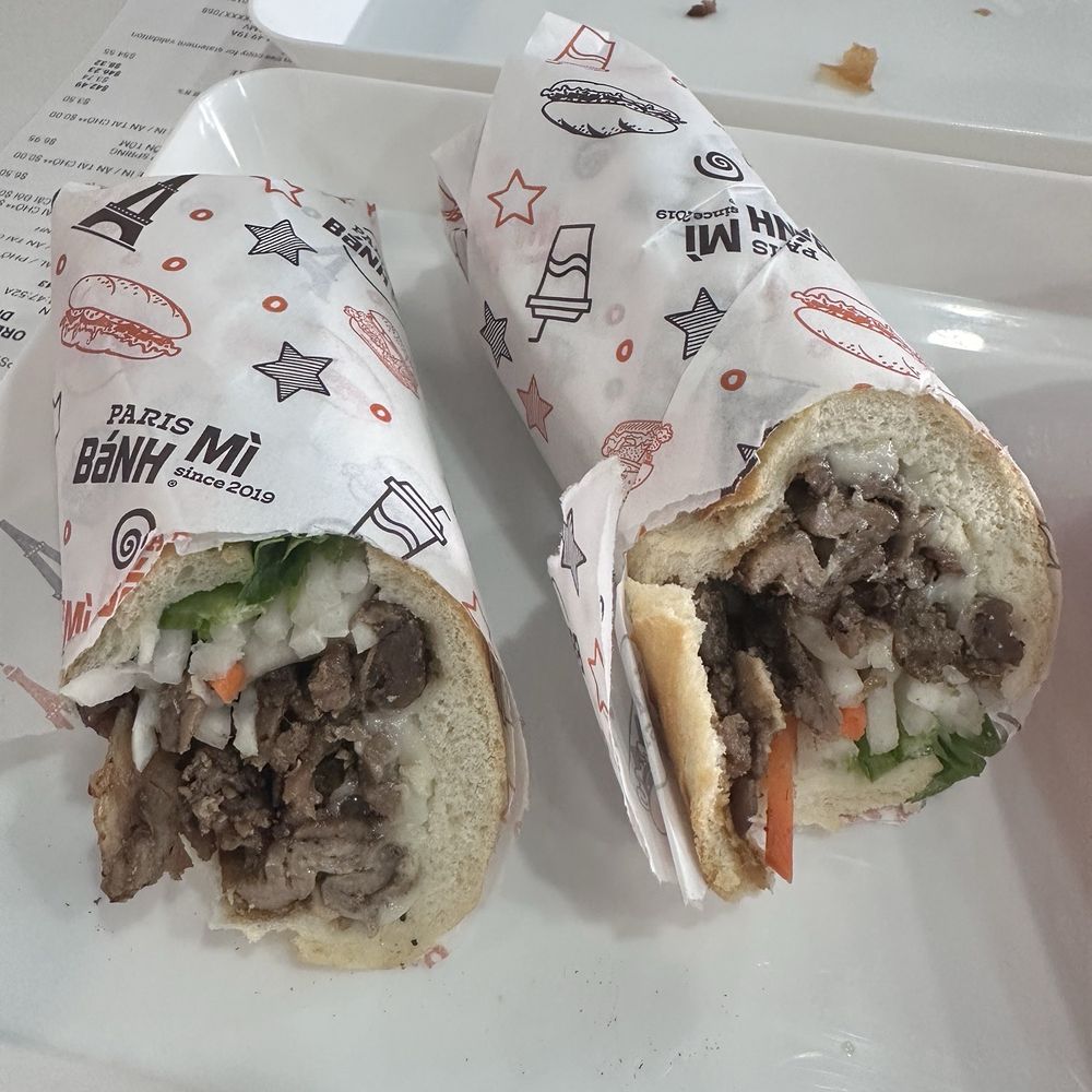 Grilled pork Bahn Mi Grilled pork Bahn Mi